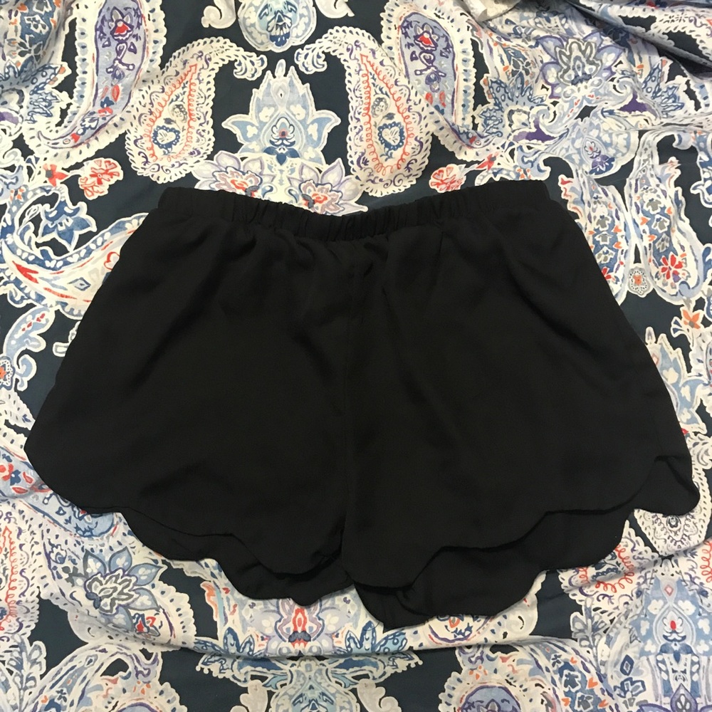Urban Outfitters Scalloped Shorts